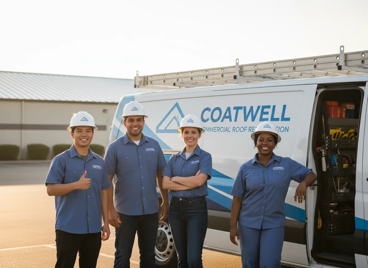 Commercial roof coating company in West Haven, UT